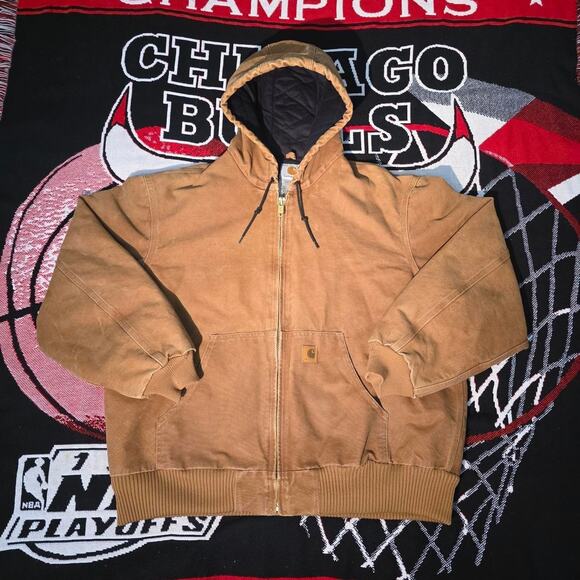 J130 Brn Carhartt Jacket - Picture 1 of 5